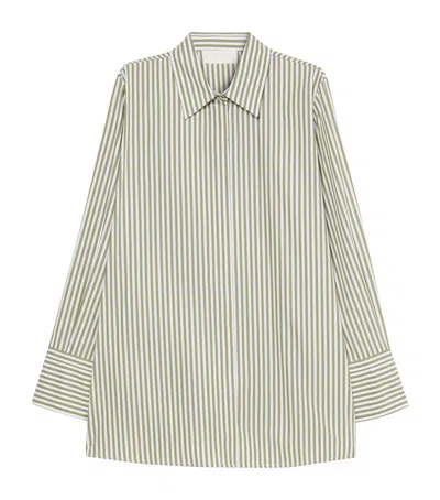 Marina Rinaldi Cotton Shirt In Multi
