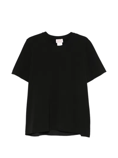 Marina Rinaldi Crew-neck T-shirt In Black