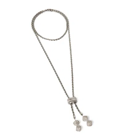 Marina Rinaldi Crystal-embellished Grecia Necklace