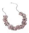 Marina Rinaldi Crystal-embellished Yser Flower Necklace