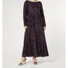 Marina Rinaldi Plus Doria Dress In Purple