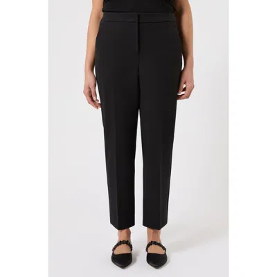 Marina Rinaldi Double Face Jersey Pants In Black