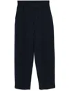 Marina Rinaldi Navy Blue Drava Sweatpants In Blue