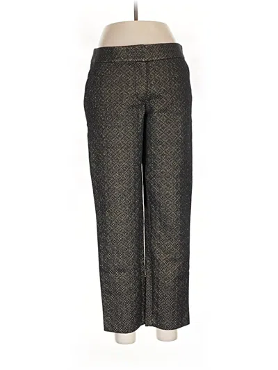 Pre-owned Marina Rinaldi Dress Pants In Gold