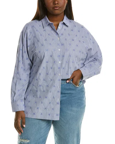 Marina Rinaldi Fabriano Shirt In Blue