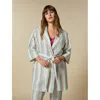 Marina Rinaldi Flash Linen Blazer In Multi