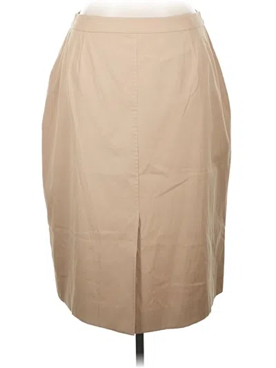 Pre-owned Marina Rinaldi Formal Skirt In Brown