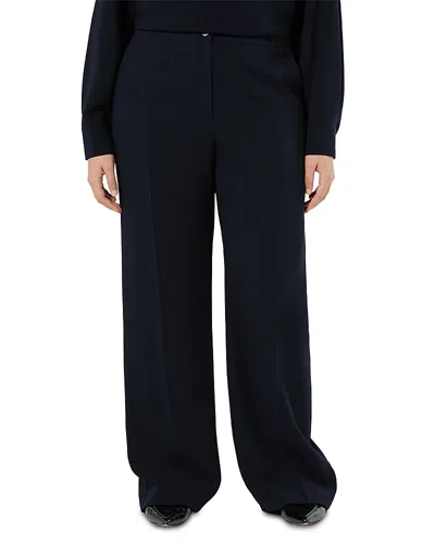 Marina Rinaldi Franz Wide Leg Pants In Blue