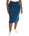 Marina Rinaldi Gala Wool & Alpaca-blend Skirt In Blue