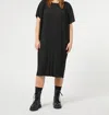 Marina Rinaldi Short Sleeve Blouse In Black