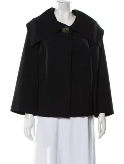 Pre-owned Marina Rinaldi Jacket In Black