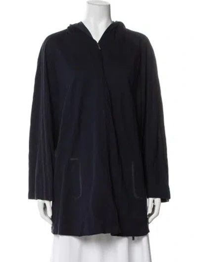 Pre-owned Marina Rinaldi Jacket In Blue