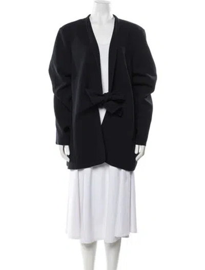 Pre-owned Marina Rinaldi Jacket In Blue