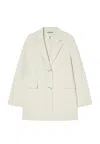 Marina Rinaldi Jacket Woman  Double Wool In White