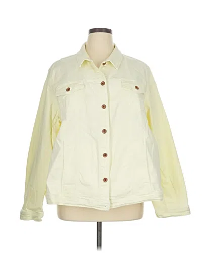 Pre-owned Marina Rinaldi Jacket In Yellow