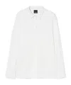 Marina Rinaldi White 'dolce' Polo With Bottons In White