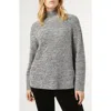 Marina Rinaldi Kastel Wool Blend Turtleneck Sweater In Gray