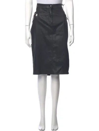 Pre-owned Marina Rinaldi Knee-length Skirt In Gray