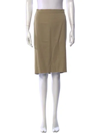 Pre-owned Marina Rinaldi Knee-length Skirt In Neutrals
