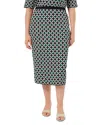 Marina Rinaldi Knitted Skirt In Multi