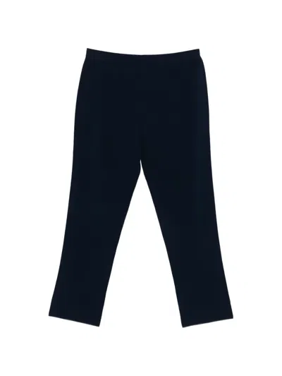 Marina Rinaldi Knitted Trousers In Blue