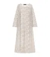 Shop Marina Rinaldi Lace Long Clarino Tunic In Nude