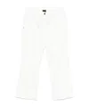 Marina Rinaldi 'leonida' Trousers In White Cotton In White