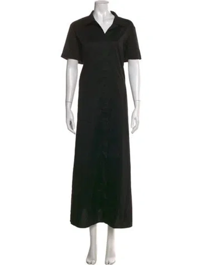 Pre-owned Marina Rinaldi Long Dress In Black