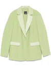 Marina Rinaldi Mandare Blazer In Green