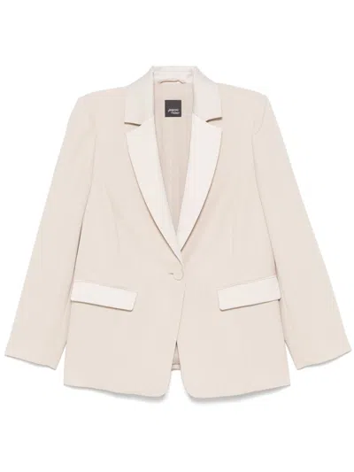 Marina Rinaldi Mandare Blazer In Beige