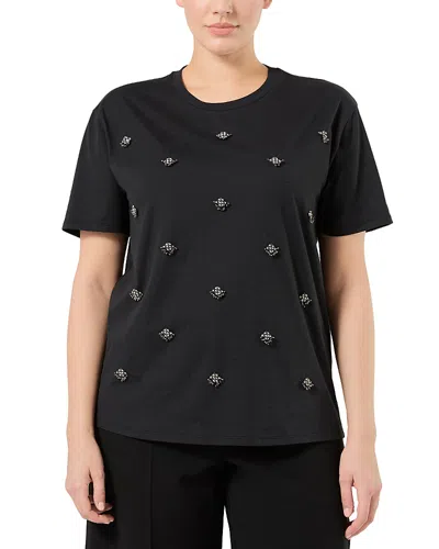 Marina Rinaldi Marina Rilnaldi Mrnsapore Oversized Tee In Black
