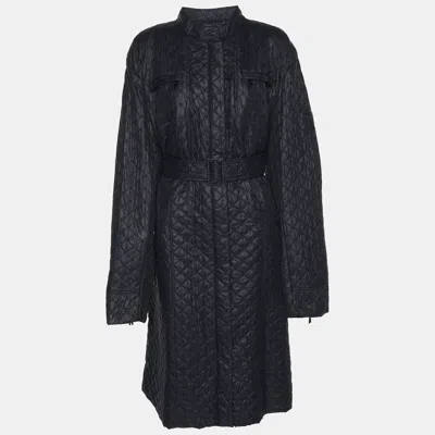 Marina Rinaldi Marina Sport By  Navy Blue Quilted Coat