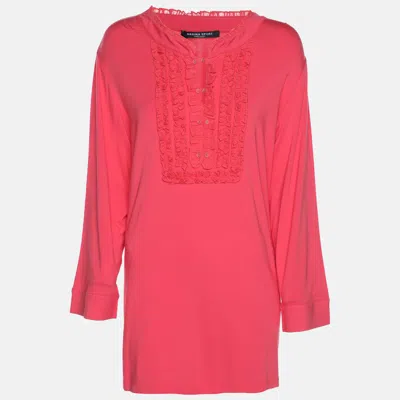 Marina Rinaldi Marina Sport By  Pink Jersey Full Sleeve Top