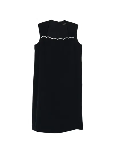Marina Rinaldi Mretalco Embellished Midi Dress In Black