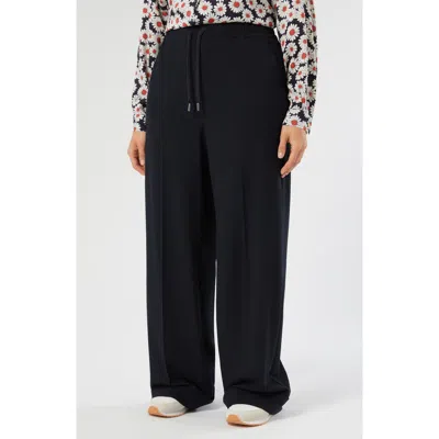 Marina Rinaldi Mrs. Gocce Wide Leg Pants In Blue