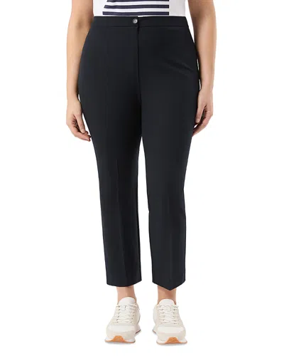 Marina Rinaldi Mrsfilo Cropped Trousers In Black