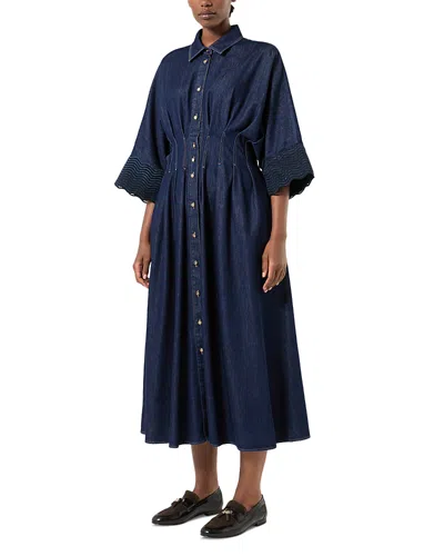 Marina Rinaldi Mrsskipper Dress In Blue