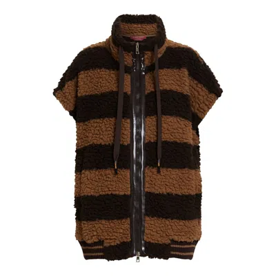 Marina Rinaldi Olibano In Brown