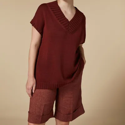 Marina Rinaldi Otaria In Burgundy