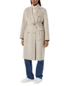 Marina Rinaldi Palio Ecru Coat In Gray
