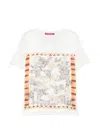 Marina Rinaldi Patterned T-shirt In White