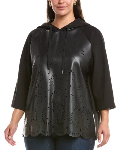 Marina Rinaldi Plus Addobbo Sweatshirt In Black