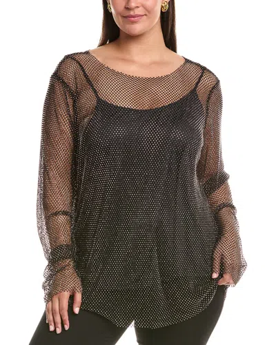 Marina Rinaldi Plus Agostin T-shirt In Black