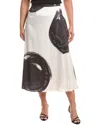 Marina Rinaldi Plus Albero Skirt In Multi