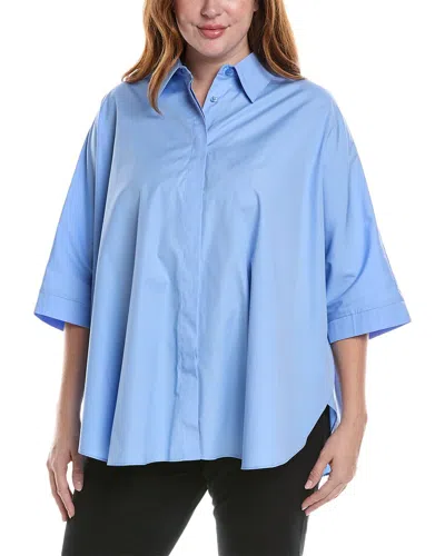 Marina Rinaldi Plus Billy Shirt In Blue