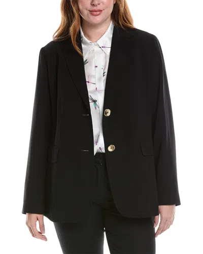 Marina Rinaldi Plus Candore Jacket In Black