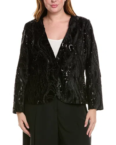 Marina Rinaldi Plus Celebre Jacket In Black