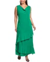 Marina Rinaldi Plus Ciriaco Dress In Green