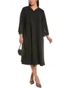 Marina Rinaldi Plus Editta Jersey Dress In Black
