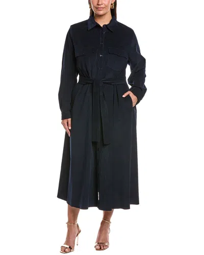Marina Rinaldi Plus Eolie Dress In Black